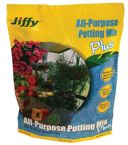 Jiffy G516 Potting Mix, 16 qt
