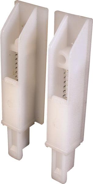 Prime-Line N 6559 Door Guide, Plastic, White