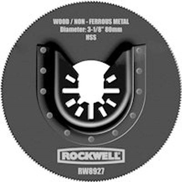 ROCKWELL RW8927 Oscillating Saw Blade, 3-1/8 in, HSS
