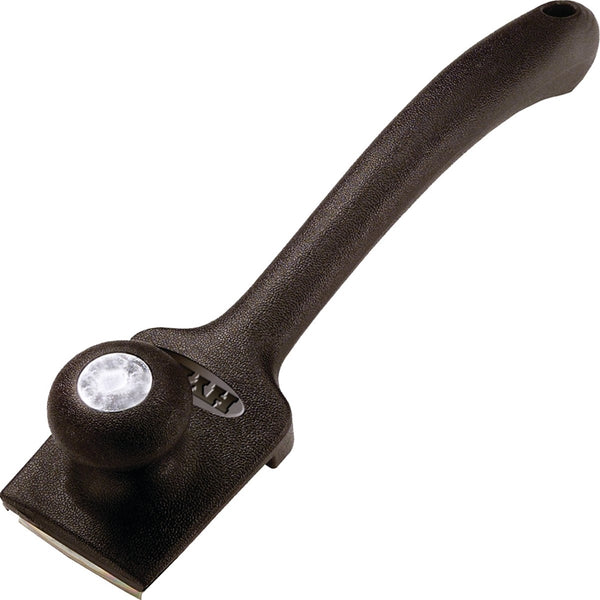 HYDE 10540 Lifetime Pull Scraper, 2-1/2 in W Blade, Four-Edge Blade, HCS Blade, Polypropylene Handle, Angled Handle