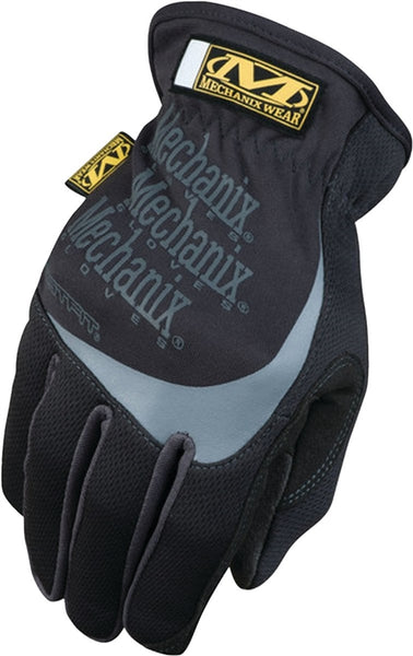 MECHANIX WEAR MFF-05-009 General-Purpose Work Gloves, Men's, M, 9 in L, Reinforced Thumb, Elastic Cuff, Black