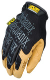 MECHANIX WEAR MG4X-75-009 Work Gloves, Men's, M, 9 in L, Straight Thumb, Hook-and-Loop Cuff, Synthetic Leather