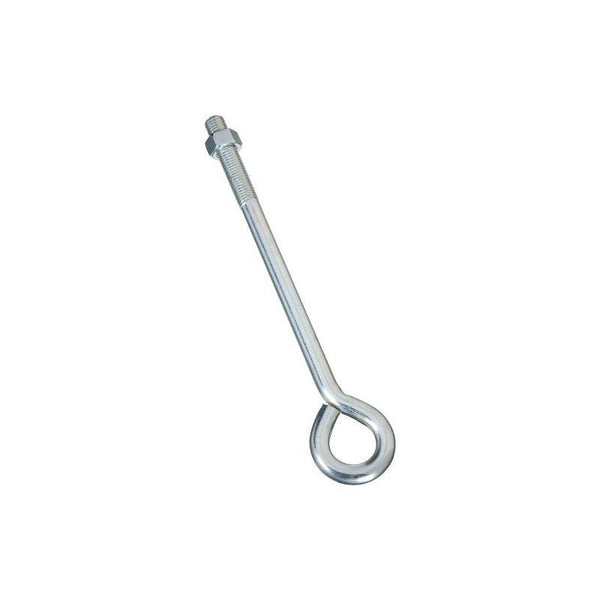 National Hardware N347-757 Eye Bolt, 3/4 in Thread, 1-1/2 in ID Dia Eye, 675 lb Working Load, Steel, Zinc