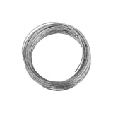 National Hardware V2565 Series N260-307 Braided Wire, 25 ft L, Galvanized Steel, 20 lb