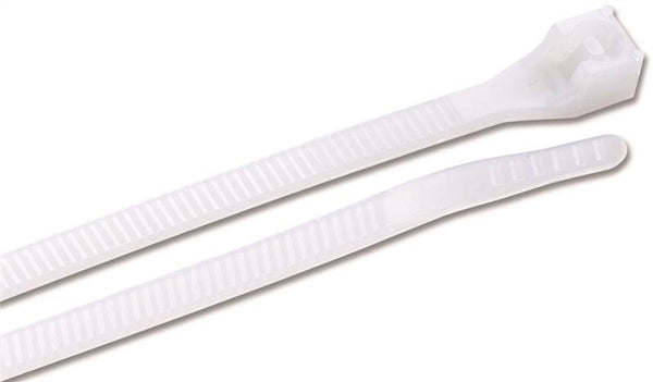 GB 46-308MN Cable Tie, Double-Lock Locking, Nylon, Natural