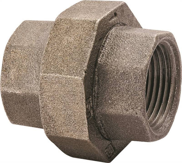 Prosource 34B-1-1/4B Pipe Union, 1-1/4 in, Threaded, Malleable Iron, 40 Schedule, 300 PSI Pressure
