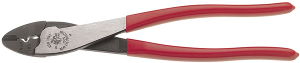 Klein-Kurve 1005 Crimping and Cutting Tool, 10 to 22 AWG Wire, 10 to 22 AWG Cutting Capacity, 9-3/4 in OAL