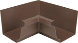 Amerimax 2520119 Gutter Miter, Aluminum, Brown