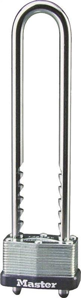 Master Lock 517D Padlock, Keyed Different Key, Adjustable Shackle, 9/32 in Dia Shackle, Steel Shackle, Steel Body