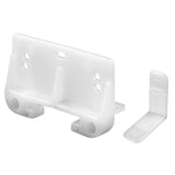 Prime-Line R 7128 Drawer Track Guide Kit, Plastic, White