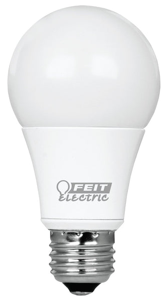 Feit Electric OM60DM/950CA/4 LED Lamp, General Purpose, A19 Lamp, 60 W Equivalent, E26 Lamp Base, Dimmable