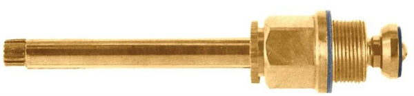 Danco 15098B Faucet Stem, Brass, 5-5/16 in L, For: Central Brass Series 9818 Two Handle Bath Faucets