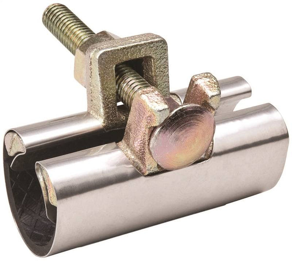 B & K 160-602 1-Bolt Pipe Repair Clamp, Stainless Steel