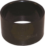 CANPLAS 103002RBC Repair Pipe Coupling, 2 in, Hub, ABS, Black, 40 Schedule