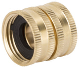 Landscapers Select GHADTRS-10 Swivel Hose Connector, 3/4 x 3/4 in, FNH x FNH, Brass