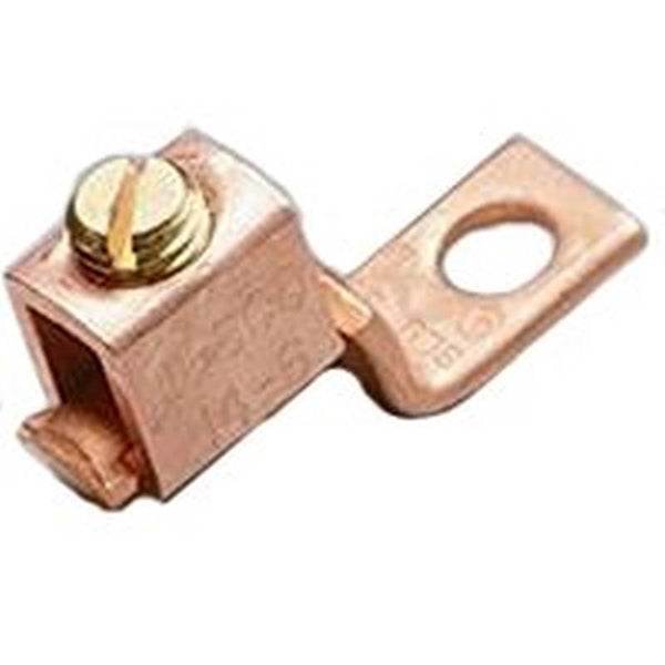 GB GSLU-125 Mechanical Lug, 600 V, 6 to 0 Wire, 3/8 in Stud, Copper Contact