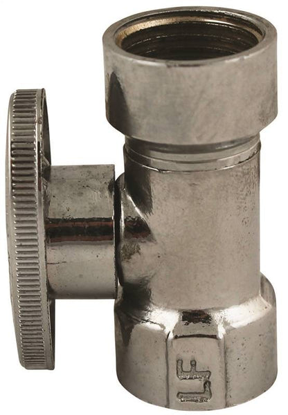 Plumb Pak PP57PCLF Shut-Off Valve, 1/2 x 7/16 in Connection, FIP x Compression