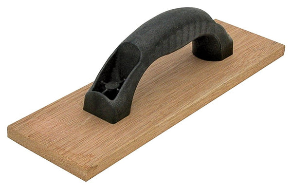QLT WF944 Hand Float, 14 in L Blade, 3-1/2 in W Blade, 1/2 in Thick Blade, Mahogany Blade, Structural Foam Handle