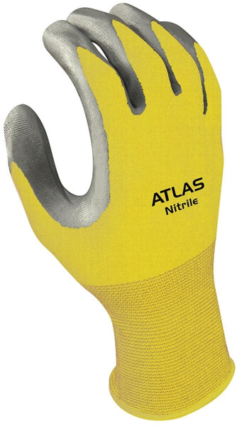 ATLAS 3704CS-06.RT Ergonomic Protective Gloves, S, Knit Wrist Cuff