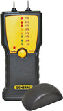 GENERAL MM1E Moisture Meter, 7 to 15% WME Low, 16 to 35% WME High, 0.1 % Accuracy, LED Display