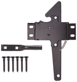 ProSource 33294PKS-PS Gate Post Latch, 1/2 in Bolt Head, 5-7/8 in L Bolt, Steel, Powder-Coated