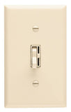 Lutron Ariadni TG-600PH-IV Dimmer, 5 A, 120 V, 600 W, Halogen, Incandescent Lamp, Ivory