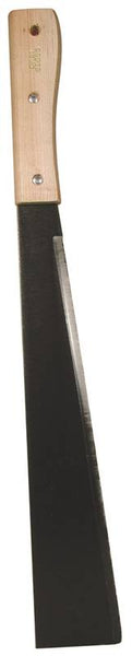 AMES 62224 Corn Knife, 21-1/2 in OAL, 15 in Blade, Steel Blade, Tempered Blade, Wood Handle