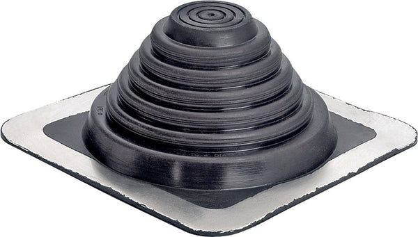 Hercules Master Flash Series 14053 Roof Flashing, 10 in OAL, 10 in OAW, Thermoplastic