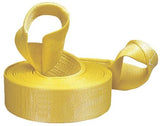 KEEPER 02932 Recovery Strap, 22,500 lb, 3 in W, 20 ft L, Hook End, Yellow