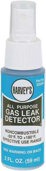 Harvey 039300 Gas Leak Detector, Liquid, Blue, 2 oz Bottle