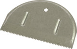 Marshalltown 978 Spreader, 4 in W Blade, Notched, Ribbed Blade