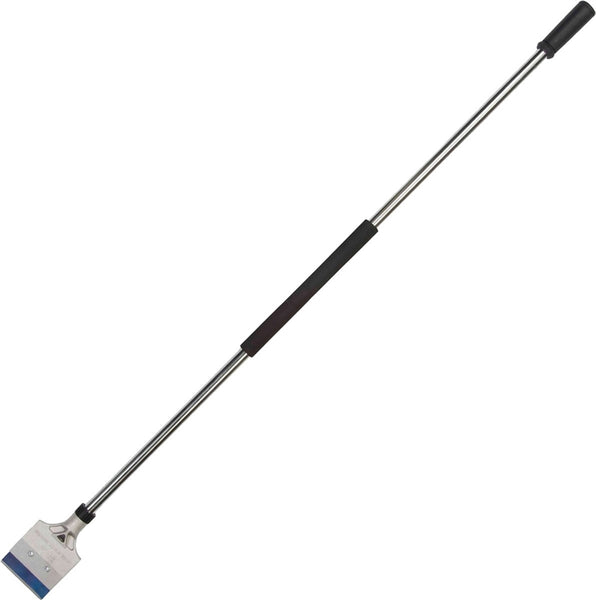 HYDE 19440 Hammer Scraper, 4 in W Blade, Carbon Steel Blade, Foam-Grip Handle, Rubber Handle