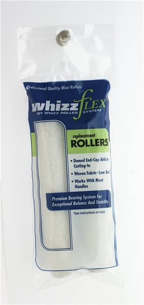 WHIZZ 44316 Paint Roller Cover, 3/8 in Thick Nap, 6-1/2 in L, Fabric Cover