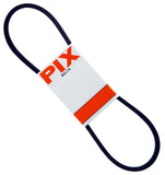 PIX X'SET A21/4L230 V-Belt, 4L, 23 in L, 1/2 in W, 5/16 in Thick, Black