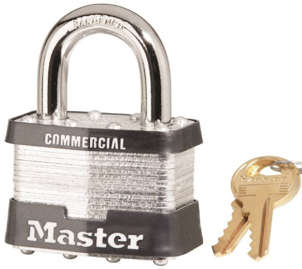 PADLOCK LAMI STL KA VRTCLR 1IN