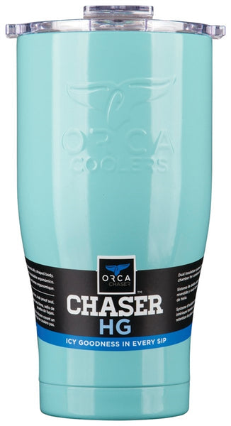 ORCA Chaser Series ORCCHA27SF/CL Tumbler, 27 oz Capacity, Stainless Steel, Seafoam