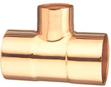 EPC 111R Series 32920 Reducing Pipe Tee, 1-1/2 x 1-1/2 x 1/2 in, Sweat, Copper