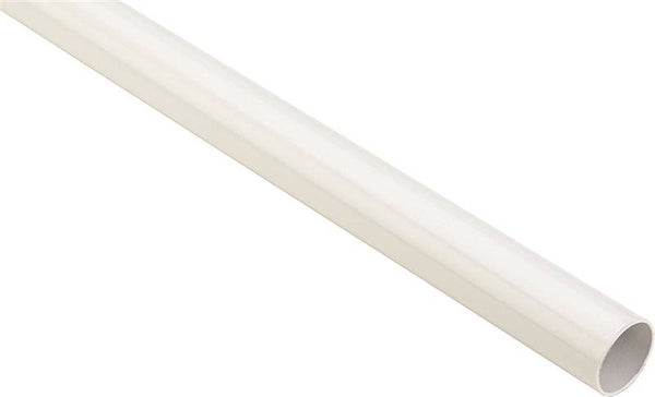 National Hardware BB8604 S822-102 Closet Rod, 1.32 in Dia, 8 ft L, Steel