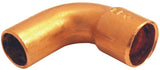 EPC 31424 Street Pipe Elbow, 2 in, Sweat x FTG, 90 deg Angle, Copper