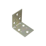 National Hardware V121 Series N285-551 Corner Brace, 2 in L, 1-1/2 in W, 2 in H, Steel, Zinc, 0.07 Thick Material