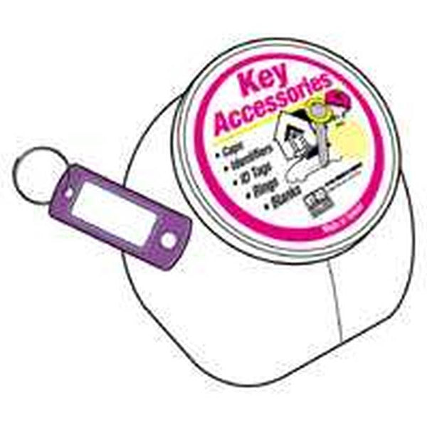 HY-KO KT138 Key Identification Tag, Plastic
