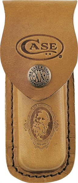 CASE 09026 Sheath, Leather, For: All Medium Size Case Folding Knives