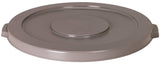 CONTINENTAL COMMERCIAL Huskee 3201GY Receptacle Lid, 32 gal, Plastic, Gray, For: Huskee 3200 Container
