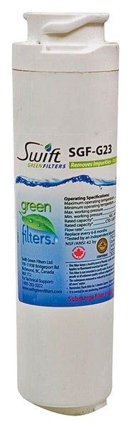 SWIFT GREEN FILTERS SGF-MSWF/G23 Refrigerator Water Filter, 0.5 gpm, 0.5 um Filter