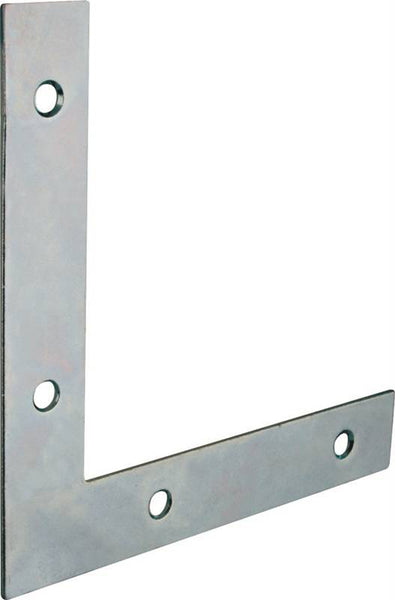 Prosource FC-Z03-C4PS Corner Brace, 3 in L, 3 in W, 1/2 in H, Steel, Zinc-Plated, 1.6 mm Thick Material