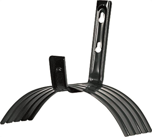 AMES 2383520 Hose Hanger, 5/8 in Dia Hose, 150 ft Capacity, Steel, Black, Wall Mounting