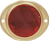 PM V472 V472R Oval Reflector, Red Reflector