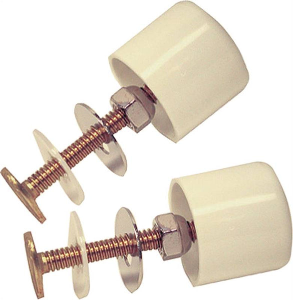 Danco 88883 Bolt Cap, Brass, White