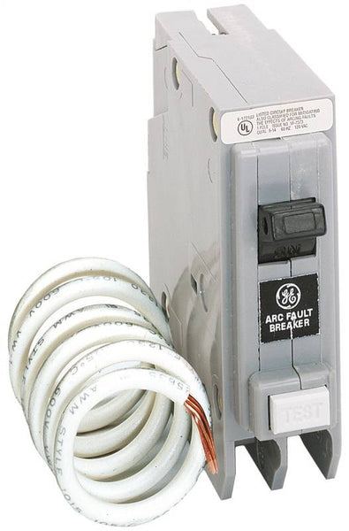 GE Industrial Solutions THQL1120AFP2 Circuit Breaker, AFCI, 20 A, 2 -Pole, 120/240 V, Plug Mounting