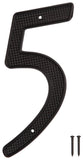 ProSource N-015-PS House Number, Character: 5, 4 in H Character, 2.28 in W Character